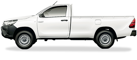 Toyota Hilux Single Cab 2.4 MT 4x4 Solid White